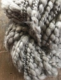 Misty Morn - jumbo grey handspun, 50 yards