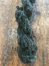 Jute, dyed teal, 50 yards