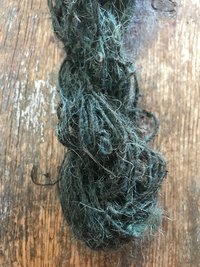 Jute, dyed teal, 50 yards