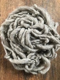Fog - Natural grey handspun, 50 yards