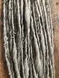Fog - Natural grey handspun, 50 yards