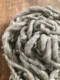 Fog - Natural grey handspun, 50 yards