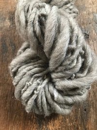 Fog - Natural grey handspun, 50 yards