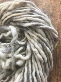 Flowers in the Mist naturally bundle dyed handspun yarn, 50 yards