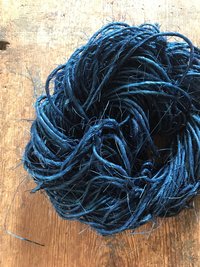Sisal, indigo dyed, 50 yards