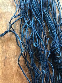 Sisal, indigo dyed, 50 yards