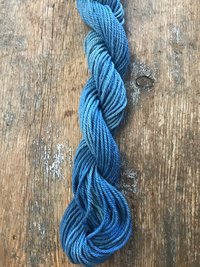 Indigo dyed cotton, 20 yards