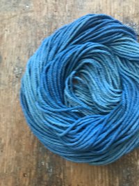 Indigo dyed cotton, 50 yards