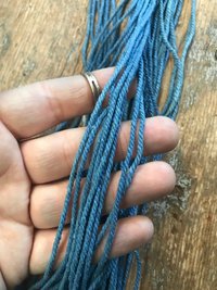 Indigo dyed cotton, 50 yards
