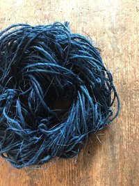 Sisal, indigo dyed, 50 yards