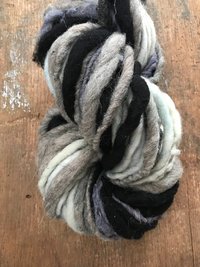 Violet Fog, scrappy skein, 40 yards