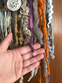 The Fool - tapestry art yarn wall hanging