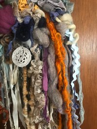The Fool - tapestry art yarn wall hanging