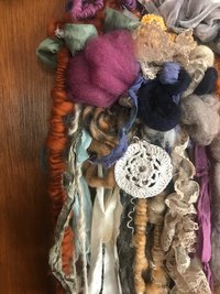 The Fool - tapestry art yarn wall hanging