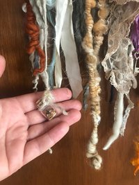 The Fool - tapestry art yarn wall hanging