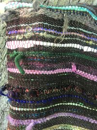Woven table runner or wall hanging