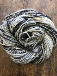 Johnny Jump Up 3 ply handspun yarn, 57 yards