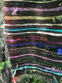 Woven table runner or wall hanging