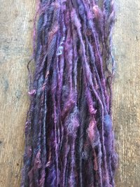 Desert Sunset bfl wool locks yarn, 50 yards
