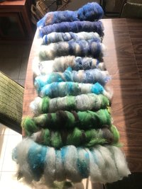 Selkie - handspun self striping art yarn