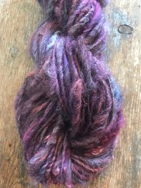 Desert Sunset bfl wool locks yarn, 50 yards