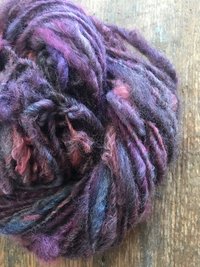 Desert Sunset bfl wool locks yarn, 50 yards