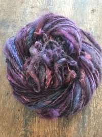 Desert Sunset bfl wool locks yarn, 50 yards