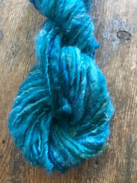 Paradise bfl wool locks yarn, 50 yards