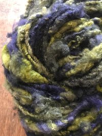 Fiddle Faddle merino wool locks yarn, 20 yards