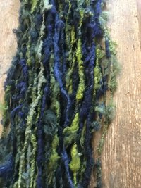 Fiddle Faddle merino wool locks yarn, 20 yards