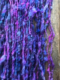 Gobsmacked - 50 yards nubbly handspun southdown wool art yarn