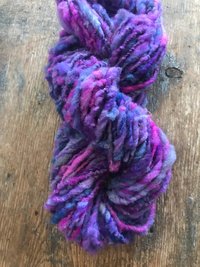 Gobsmacked - 20 yards nubbly handspun southdown wool art yarn
