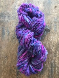Gobsmacked - 20 yards nubbly handspun southdown wool art yarn