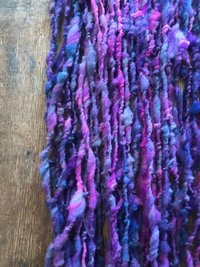 Gobsmacked - 20 yards nubbly handspun southdown wool art yarn