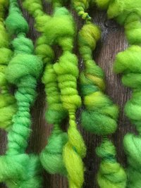 Mellow yellow thick n thin bulky coils, 7 yards