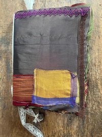Flights of Fancy 108 page beaded, sewn, flexible, upcycled, boho art journal