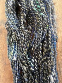 Smoked indigo - 57 yards bulky art yarn