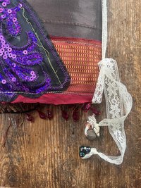 Flights of Fancy 108 page beaded, sewn, flexible, upcycled, boho art journal