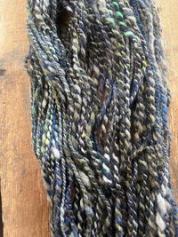 Smoked indigo - 57 yards bulky art yarn