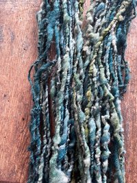 Patience nubbly handspun southdown wool art yarn