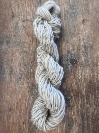 Beige handspun Shetland wool, 50 yards