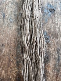 Caramel tan handspun Shetland wool yarn, 50 yards