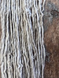 Beige handspun Shetland wool, 50 yards