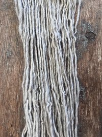 Beige handspun Shetland wool, 50 yards