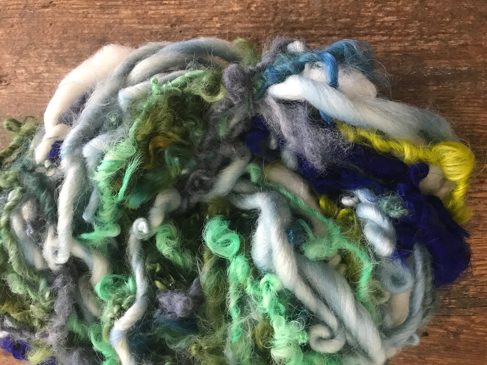 Under The Sea - colorful mixty yarn, 50 yards