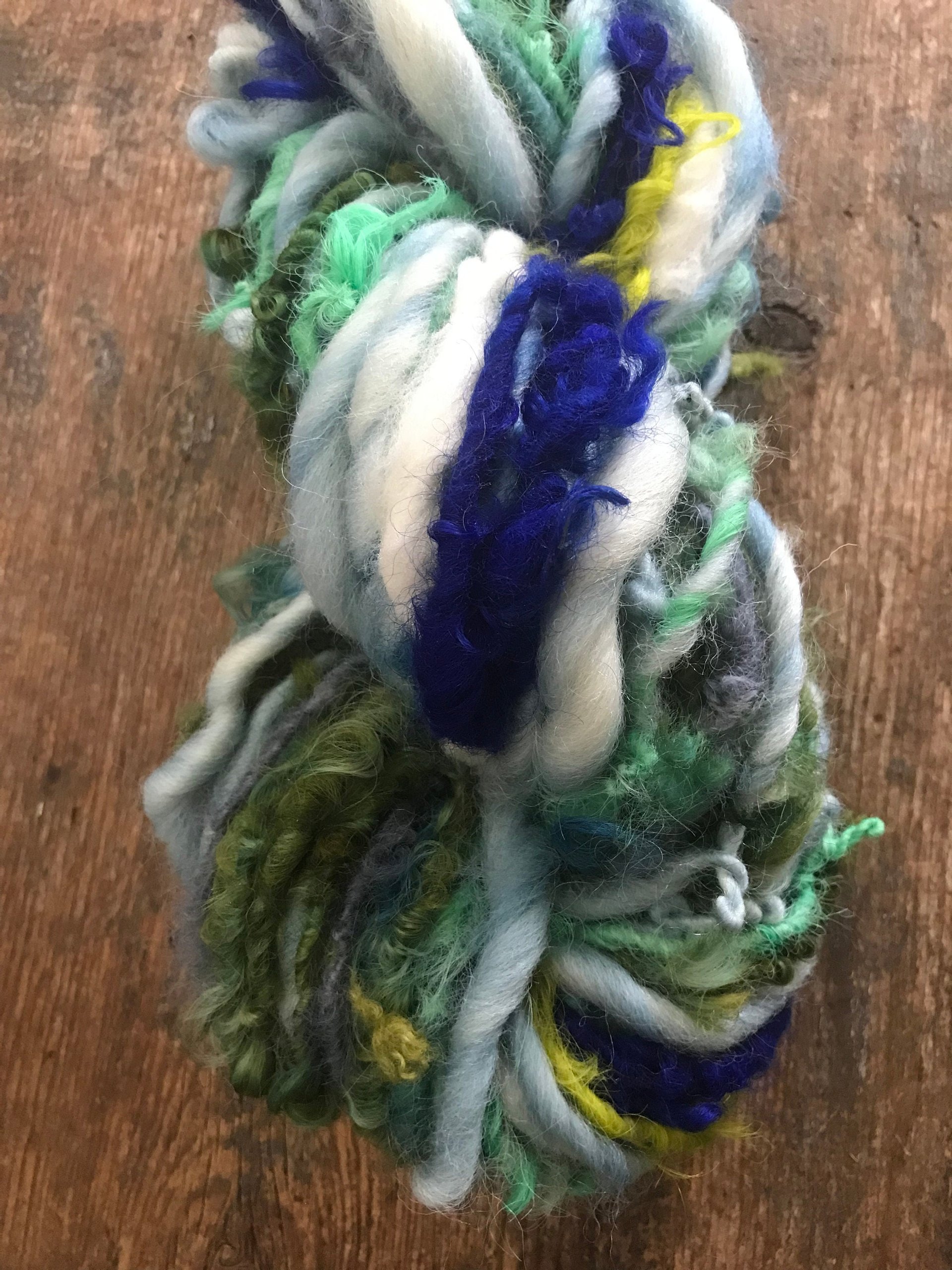 Under The Sea - colorful mixty yarn, 50 yards