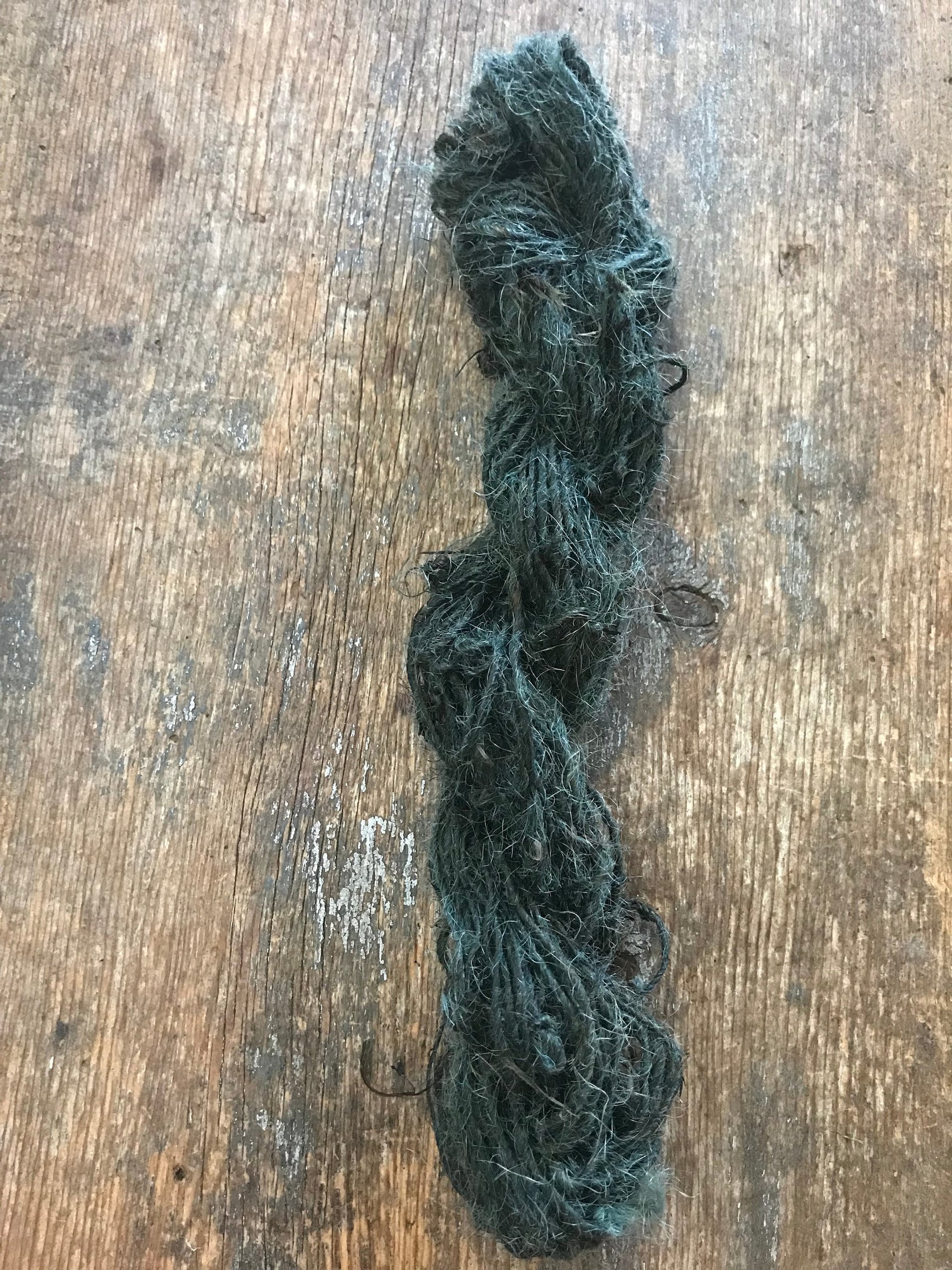 Jute, dyed teal, 50 yards