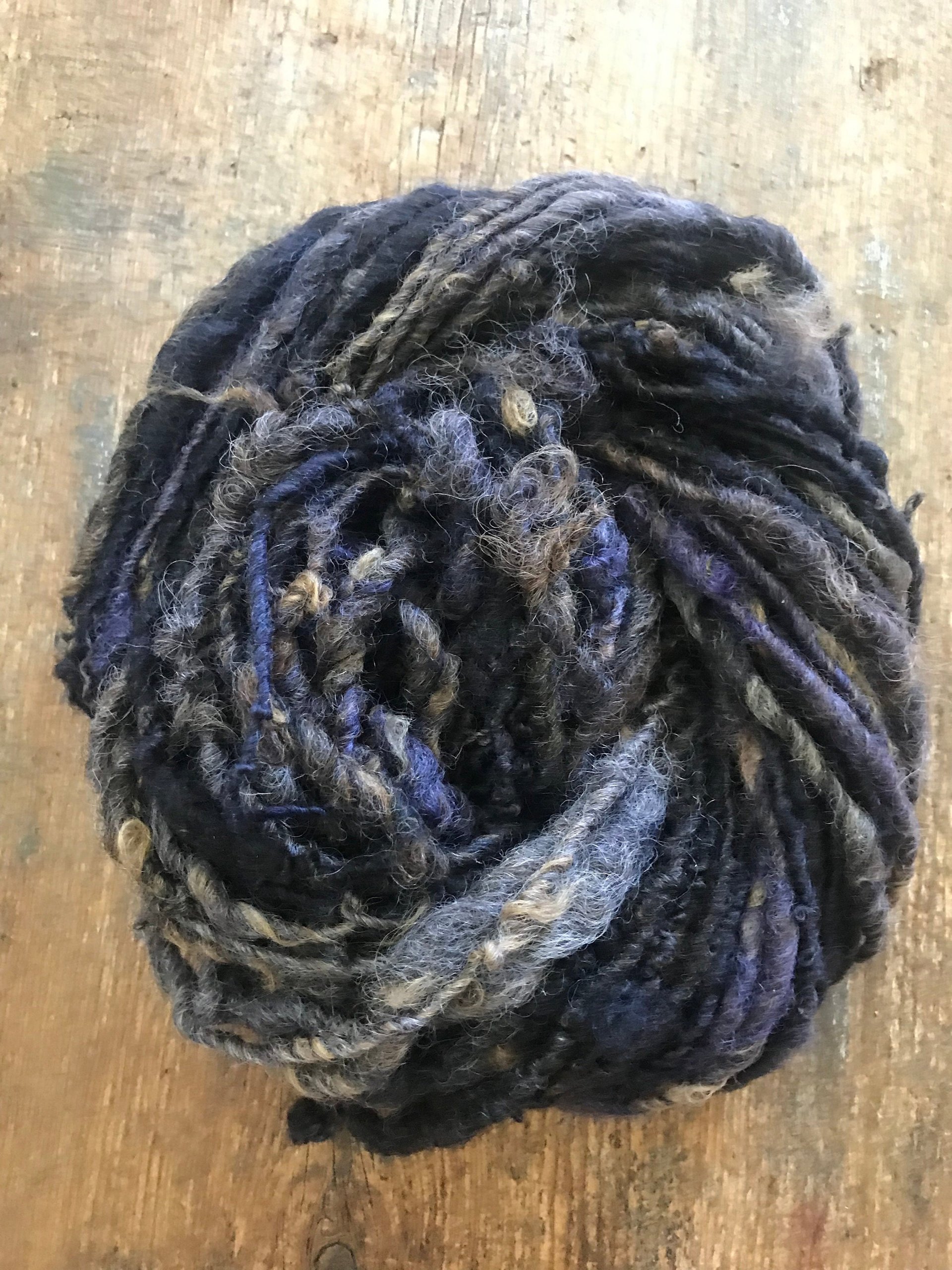 Tempest bfl wool locks yarn, 50 yards