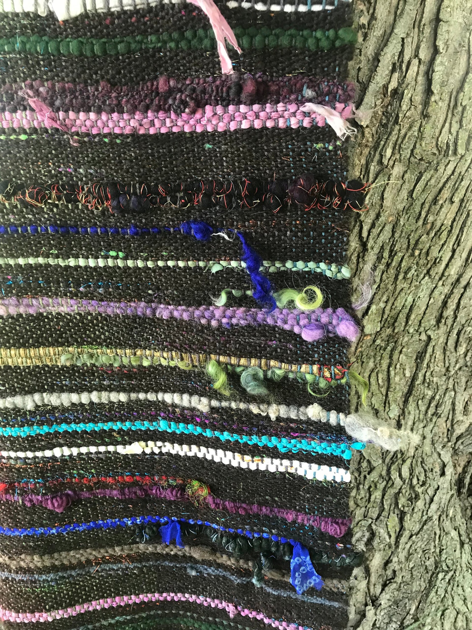 Woven table runner or wall hanging