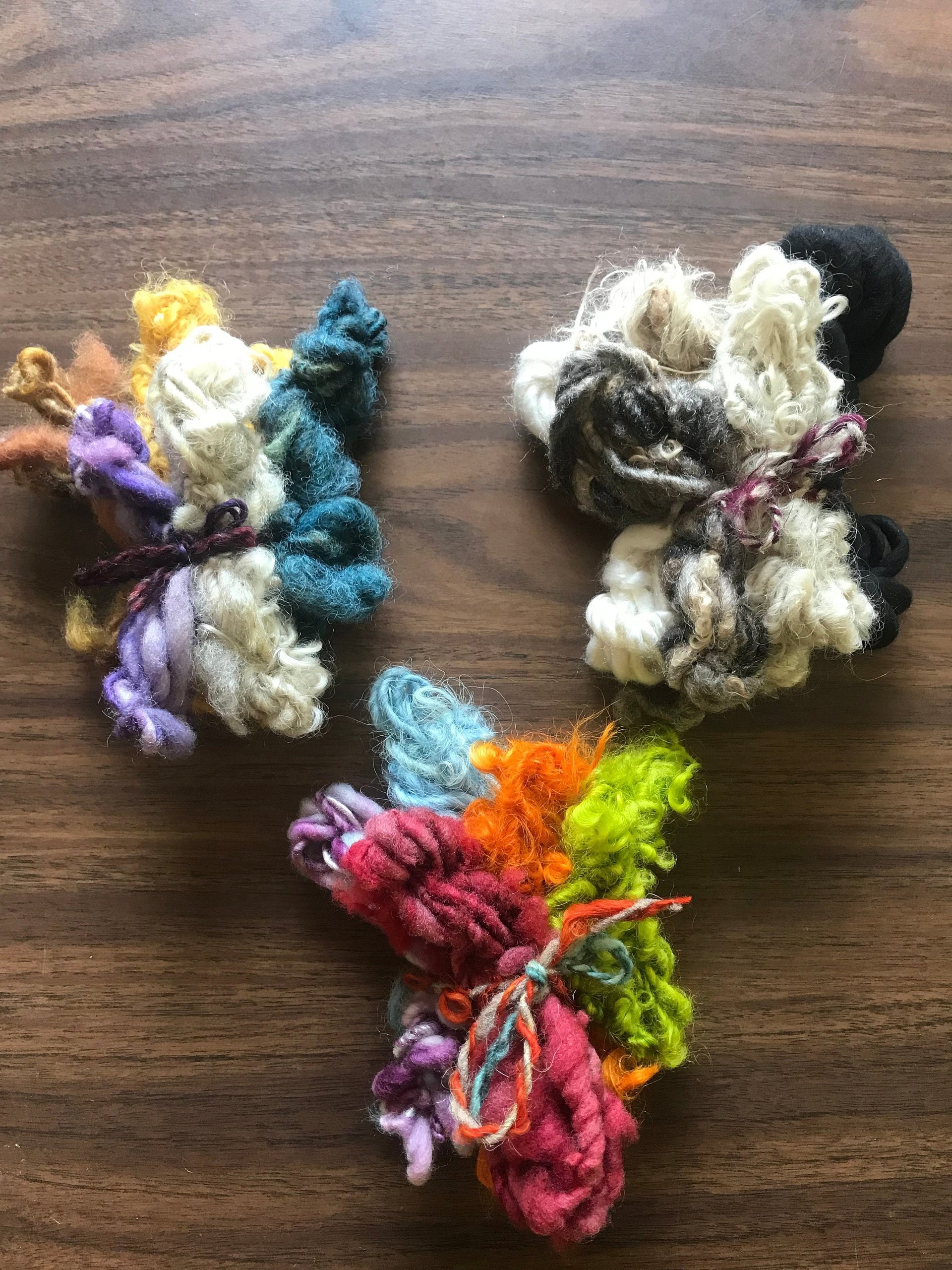 Scrappy Yarn Miniskein Bouquets